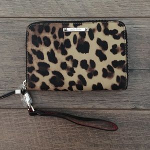 Stella & Dot Cheetah Wristlet